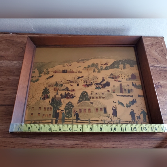 Grandma Moses (Anna Robertson) Print with Frame - Picture 3 of 14